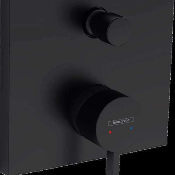 ORNAMENT BATERIE INCASTRATA CADA FINORIS, NEGRU MAT