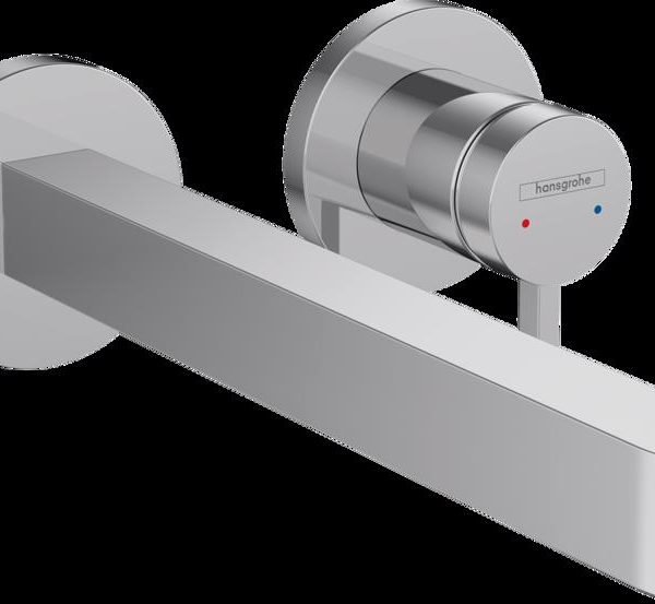 ORNAMENT BATERIE INCASTRATA LAVOAR FINORIS 225 MM, CROM
