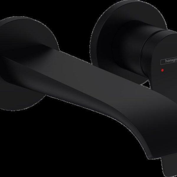 ORNAMENT BATERIE INCASTRATA LAVOAR VIVENIS PIPA 195 MM, NEGRU MAT