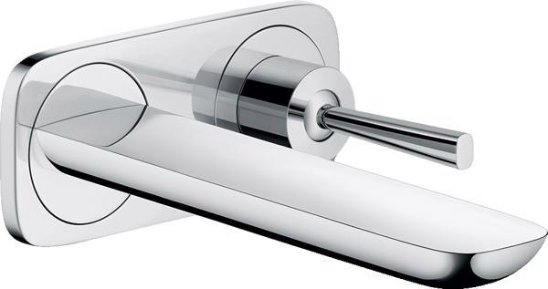 ORNAMENT BATERIE LAVOAR PURAVIDA JOYSTICK, CU PIPA DE 165 MM, CROM