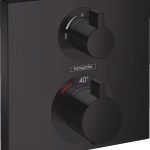 ORNAMENT BATERIE TERMOSTATICA ECOSTAT SQUARE 2 FUNCTII,MATT BLACK