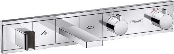 ORNAMENT CADA RAINSELECT CU TERMOSTAT, 2 FUNCTII SI PORTER, CROM