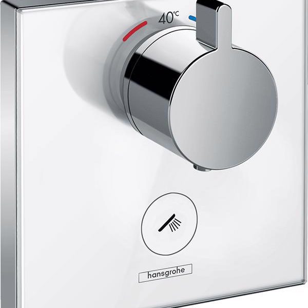 ORNAMENT DUS TERMOSTATIC SHOWER SELECT ALB-CROM ,1 IESIRE, PENTRU IBOX UNIV.