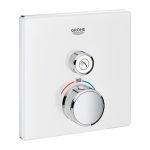 ORNAMENT PATRAT SMART CONTROL TERMOSTATAT 1 VALVA CROM-ALB