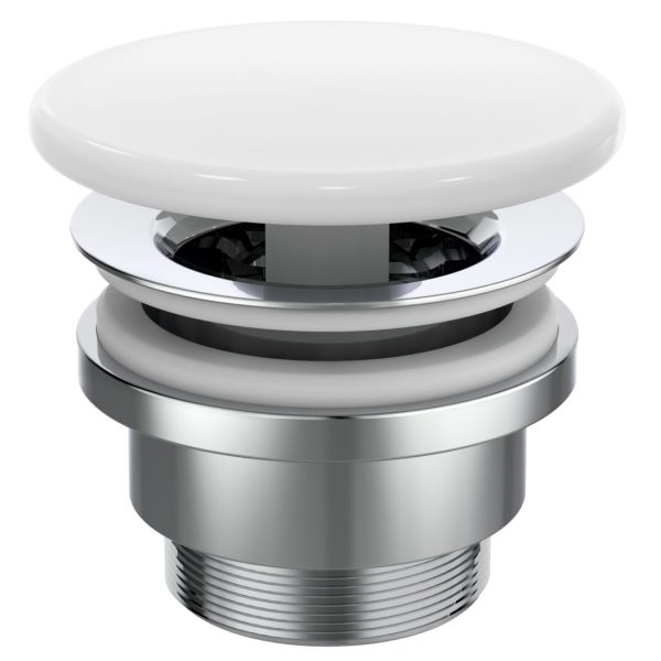 ORNAMENT VENTIL SCURGERE ALB MAT