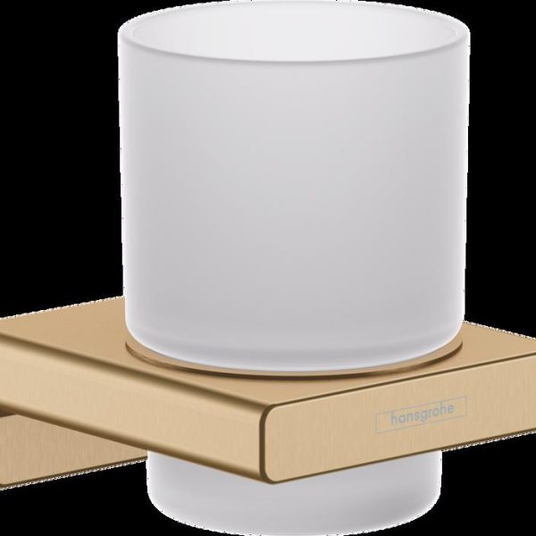 PAHAR CU SUPORT ADDSTORIS, BRUSHED BRONZE