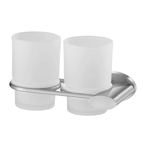 PAHAR CU SUPORT DUBLU SIDE SATIN NICHEL