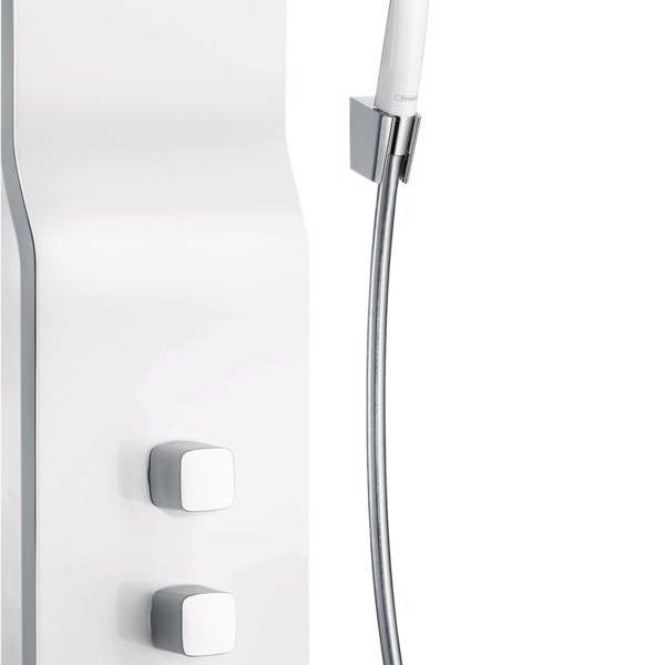 PANOU DUS TERMOSTATIC RAINDANCE LIFT 180 2 JETURI ALB-CROM