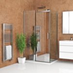 PANOU FIX AMB 800/2000 PROFIL CROM,GEAM TRANSPARENT
