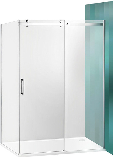 PANOU FIX AMB 900/2000 PROFIL CROM,GEAM TRANSPARENT