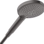 PARA DUS AXOR 120 3 JET BRUSHED BLACK CHROME