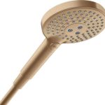PARA DUS AXOR 120 3 JET BRUSHED BRONZE