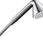 PARA DUS AXOR FRONT 85 MM,  1 JET, CROM