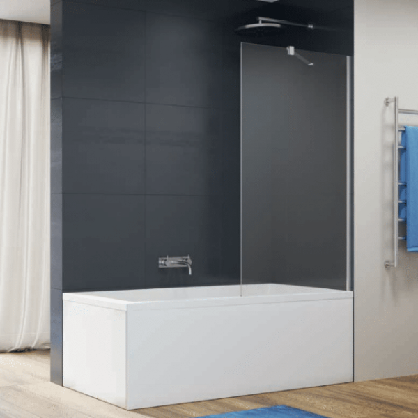 PARAVAN CADA EASY 800X1500 PROFIL CROM, STICLA TRANSPARENTA