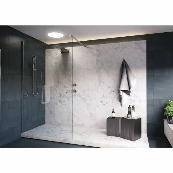 PARAVAN DUS EASY 800X2000, PROFIL CROM, GROSIME GEAM 6MM