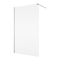 PARAVAN DUS EASY SHADE 1300X2000, PROFIL CROM, GROSIME GEAM 8MM, TRATAT ANTICALCAR