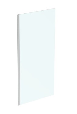 PARAVAN DUS WALK-IN I.LIFE, 100 CM, H. 200 CM, STICLA SECURIZATA TRANSPARENTA 8 MM TRATATA IDEAL CLEAN, PROFIL ALUMINIU CROM LUCIOS