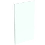 PARAVAN DUS WALK-IN I.LIFE, 120 CM, H. 200 CM, STICLA SECURIZATA TRANSPARENTA 8 MM TRATATA IDEAL CLEAN, PROFIL ALUMINIU CROM LUCIOS