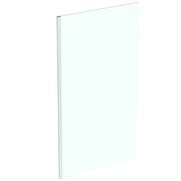 PARAVAN DUS WALK-IN I.LIFE, 120 CM, H. 200 CM, STICLA SECURIZATA TRANSPARENTA 8 MM TRATATA IDEAL CLEAN, PROFIL ALUMINIU CROM LUCIOS