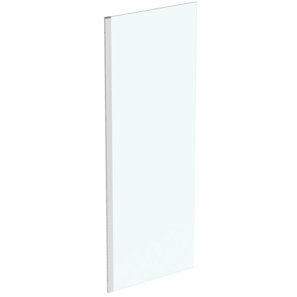 PARAVAN DUS WALK-IN I.LIFE, 80 CM, H. 200 CM, STICLA SECURIZATA TRANSPARENTA 8 MM TRATATA IDEAL CLEAN, PROFIL ALUMINIU CROM LUCIOS