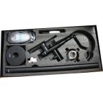 Baterie cada freestanding negru mat 006 - imagine 3