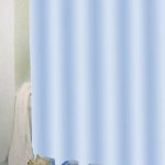 PERDEA DUS UNI PLASTIC BLUE