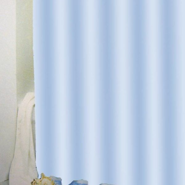 PERDEA DUS UNI PLASTIC BLUE