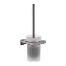 PERIE WC ADDSTORIS, BRUSHED BLACK CHROME