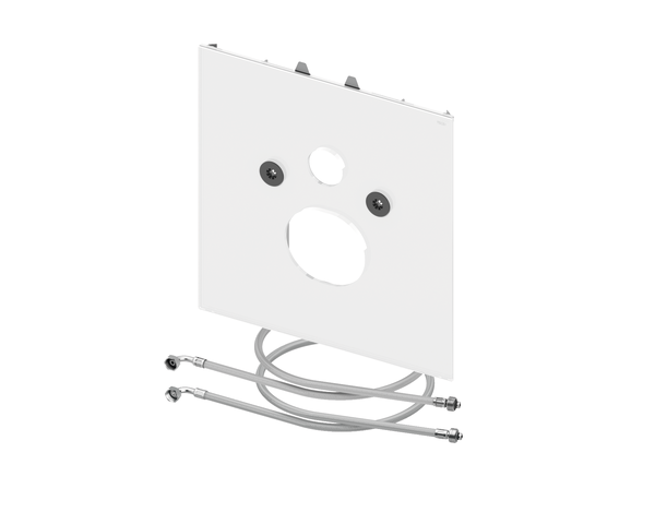 PLACA INFERIOARA TECELUX PENTRU TECEONE CU FUNCTIE BIDEU, STICLA ALBA