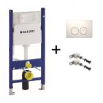 PREPACK WC UP 100 CU CLAPETA DELTA 21 ALBA SI SET FIXARE
