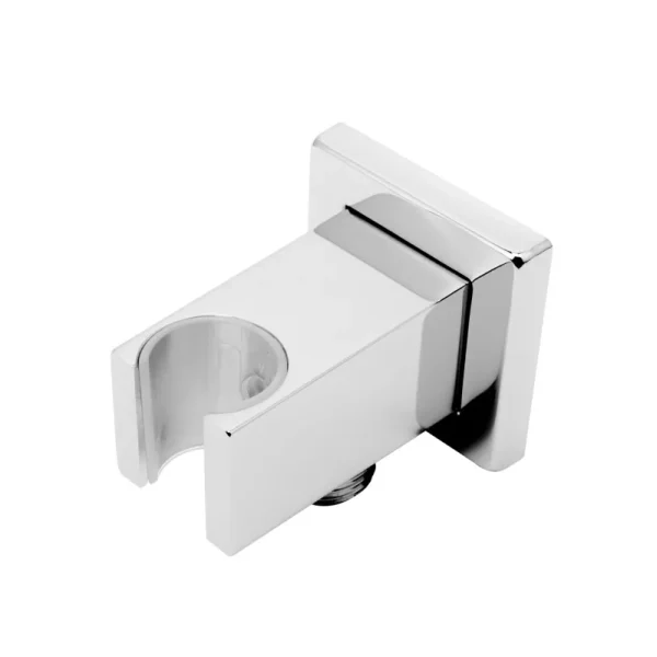 RACORD DUS PATRAT INULA PENTRU BATERIE INCASTRATA, CU SUPORT DUS, 1/2 , CROM