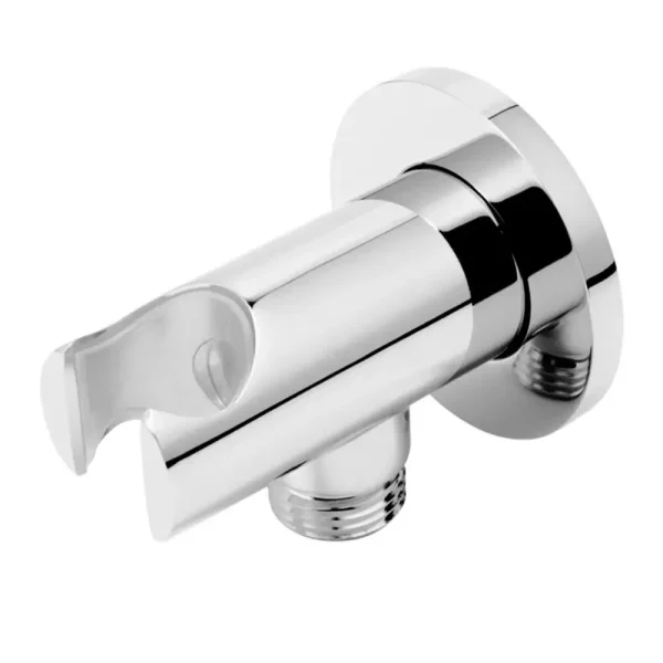 RACORD DUS ROTUND INULA PENTRU BATERIE INCASTRATA, CU SUPORT DUS, 1/, CROM