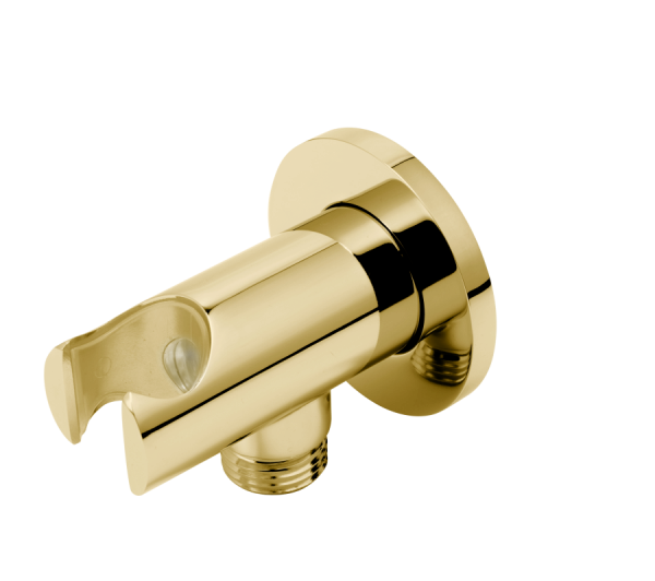 RACORD DUS ROTUND INULA PENTRU BATERIE INGROPATA, CU SUPORT DUS, 1/2, AURIU LUCIOS