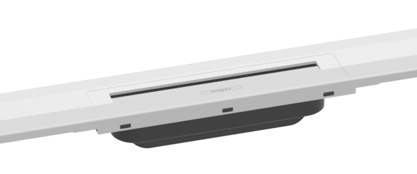 RAINDRAIN FLEX, RIGOLA DUS OTEL INOXIDABIL AJUSTABILA 800 MM, MONTAJ LA PERETE (NECESITA UBOX), ALB MAT