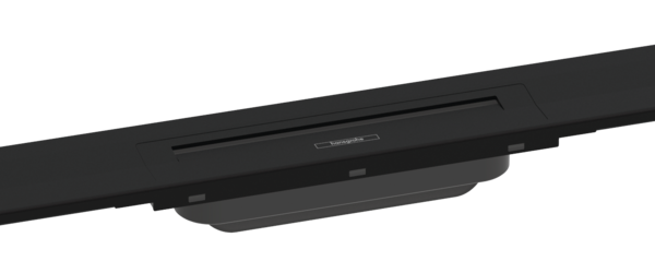 RAINDRAIN FLEX, RIGOLA DUS OTEL INOXIDABIL AJUSTABILA 800 MM, MONTAJ LA PERETE (NECESITA UBOX), NEGRU MAT