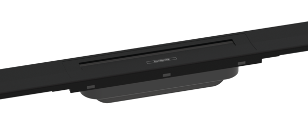 RAINDRAIN FLEX, RIGOLA DUS OTEL INOXIDABIL AJUSTABILA 800 MM (NECESITA UBOX),  NEGRU MAT