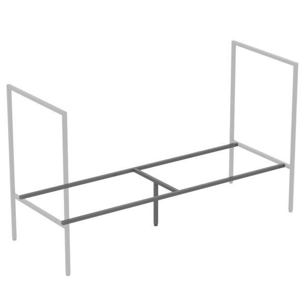 RAMA ADAPTO 1200X465 PENTRU INSTALARE DE SINE STATATOARE GRI INCHIS METALIZAT