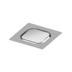 RAMA INALTATOR TECEdrainpointS DIN INOX, 100X100 MM, PENTRU PLACARE CERAMICA/PIATRA NATURALA