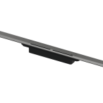 RIGOLA DE DUS TECE DRAINPROFILE CU LUNGIME ADJUSTABILA INTRE 50-90 CM, NEGRU-CROM PERIAT