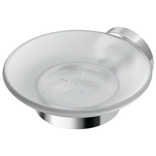 SAPUNIERA CU SUPORT IOM STICLA MATA