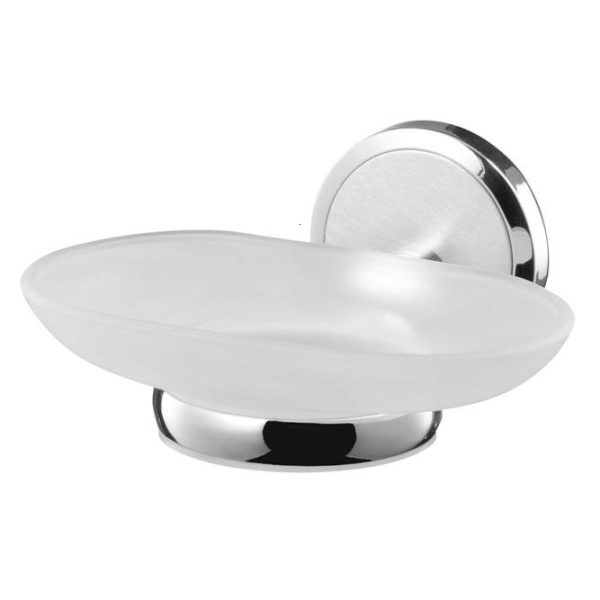 SAPUNIERA CU SUPORT SENSATION CROM SATIN