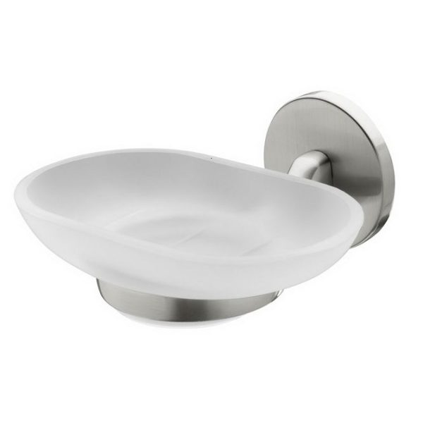 SAPUNIERA CU SUPORT VIRGINIA FEST STICLA NICHEL