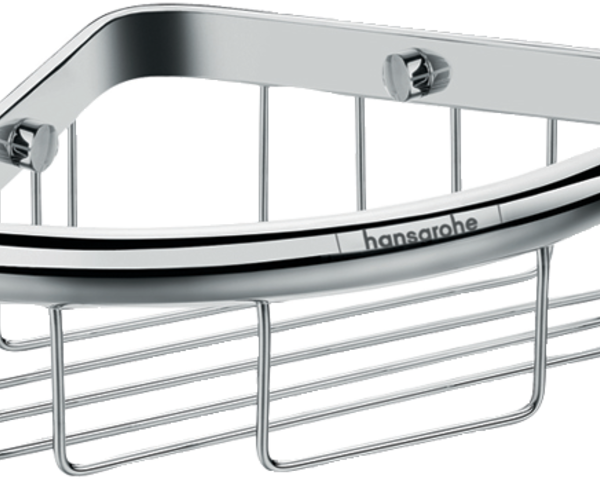 SAPUNIERA DUS SEMIROTUNDA LOGIS UNIVERSAL, CROM