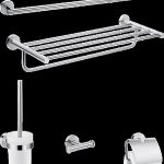 SET ACCESORII LOGIS UNIVERSAL  5 IN 1 CROM