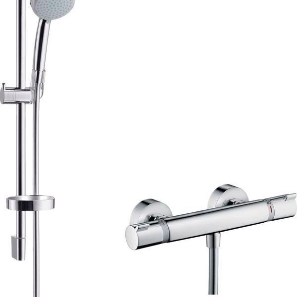 SET BATERIE DUS TERMOSTATATA CU CROMA 100 VARIO/ECOSTAT COMFORT COMBI 0.65M