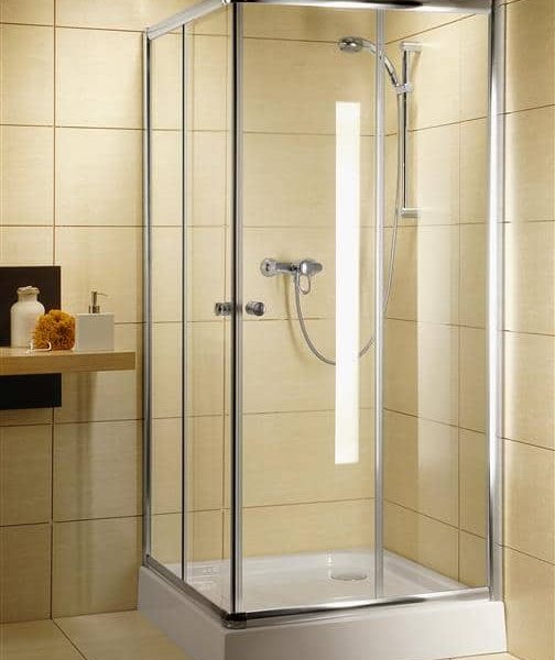 SET CABINA CLASIC C90X90 PATRATA+ CUVA TINOS C COMPACT+SIFON PB50T