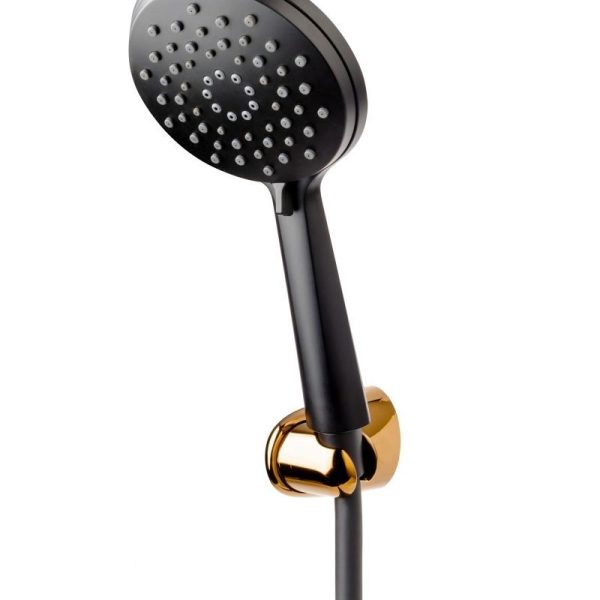 SET DE DUS HOTSPRING, CU SUPORT, FURTUN SI PARA DUS 3 FUNCTII, NEGRU-ROZ AURIU