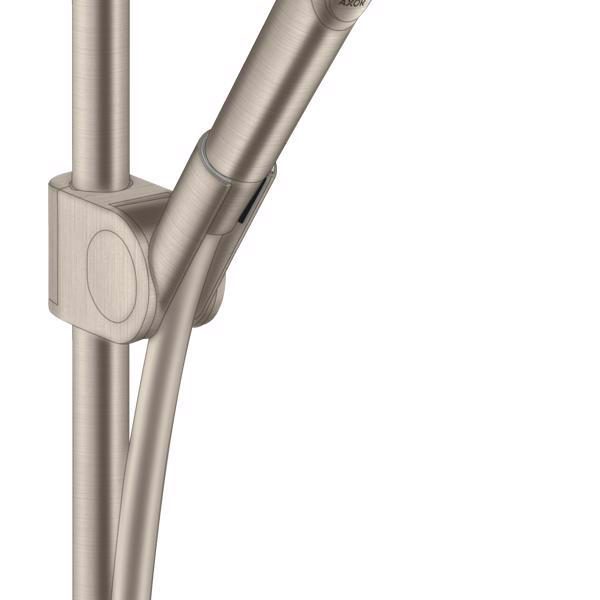 SET DUS AXOR MASSAUD BARA DUS 0.90 M, FURTUN DUS 1.60 M SI PARA DE DUS 120, 3 JETURI, BRUSHED NICKEL