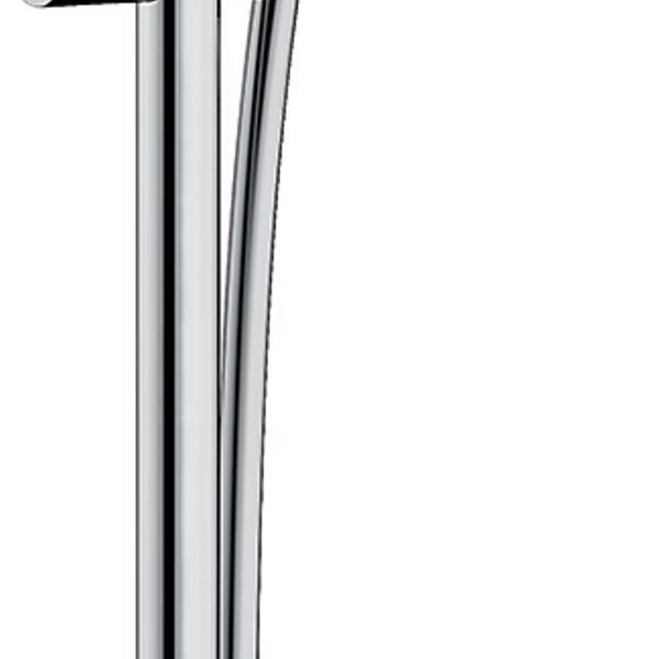 SET DUS CROMA SELECT E VARIO, BARA 0.65 M, CU SAPUNIERA CASETTA, ALB-CROM