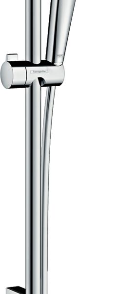 SET DUS CROMA SELECT S BARA 65CM 1 JET, ALB-CROM